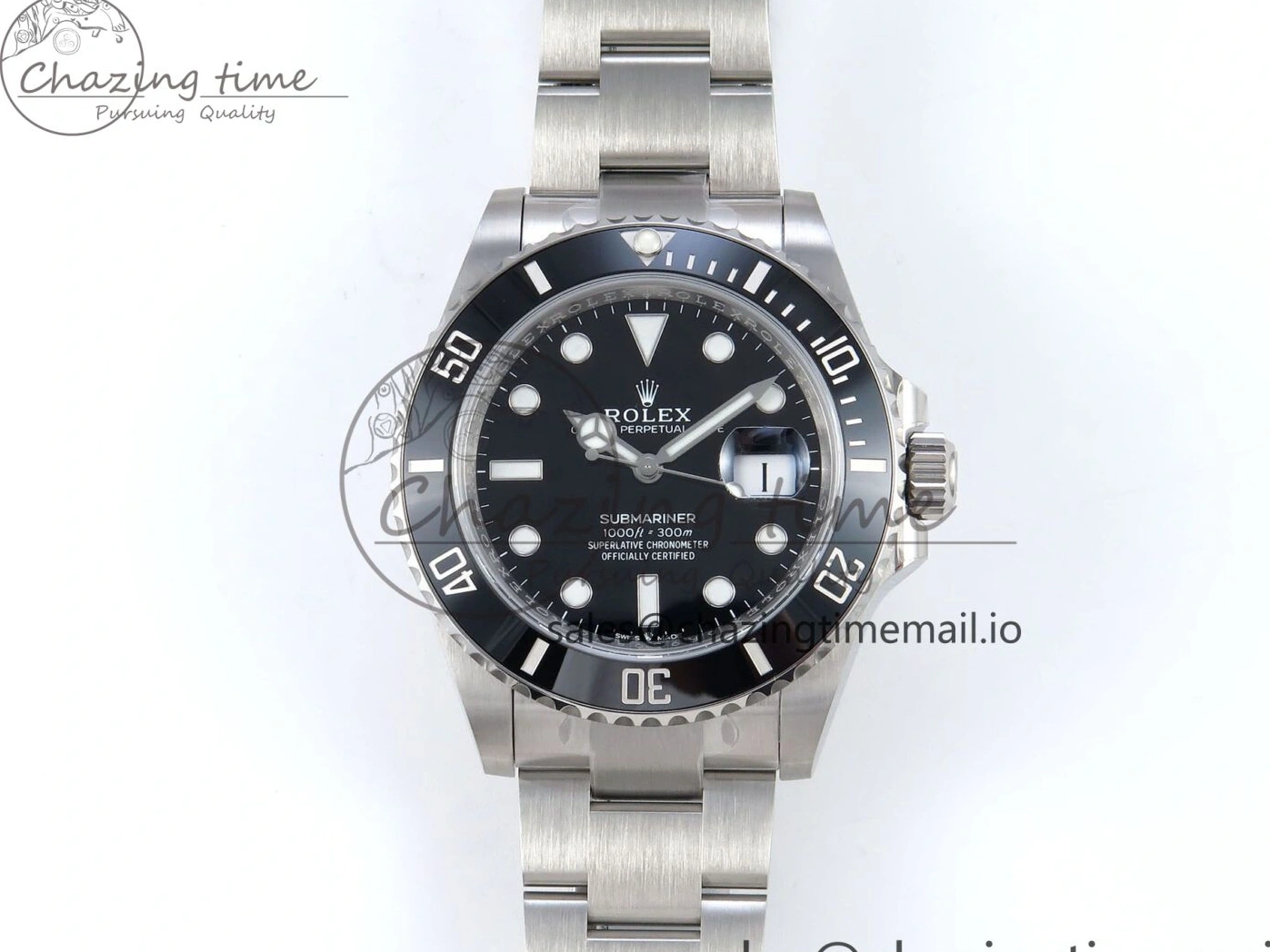 MiroTime 0204 Affordable Submariner 41mm 126610 LN SS ARF 1:1 Best Edition Steel Black Dial 904L SS Oyster Bracelet SH 362